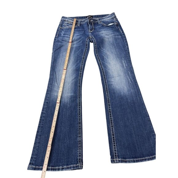 Rebock For Express Boot Cut Jeans Size 6S - Picture 3 of 13